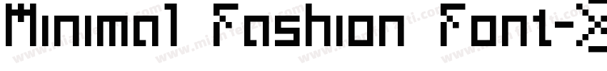 Minimal Fashion Font字体转换